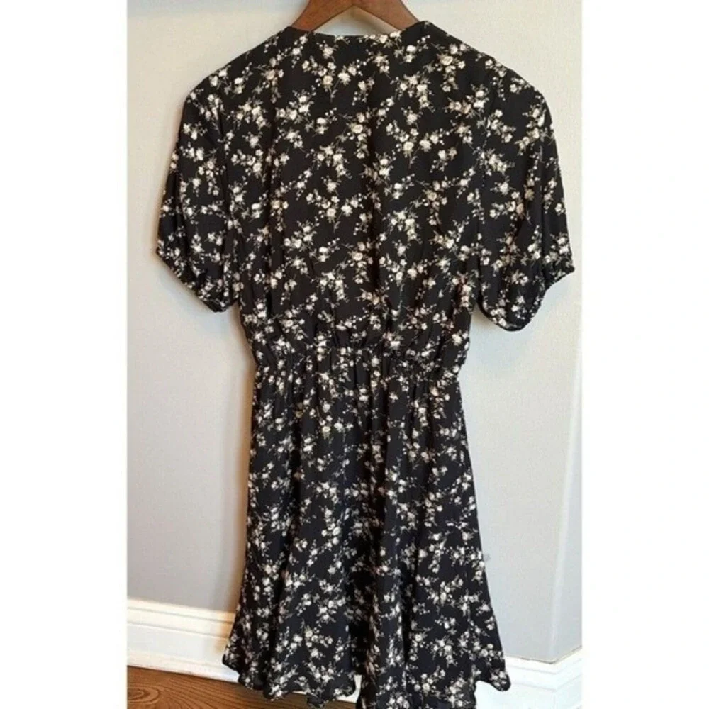 Lucca‎  Sz Small Women's Short-Sleeve Baby Doll Y2K Boho Floral Forest Fairy